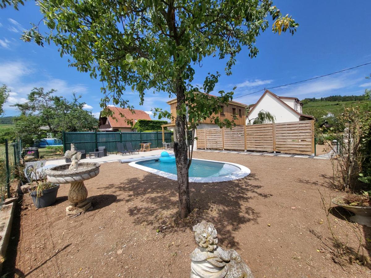 Au Coeur Des Vignes Apartment Бергхайм Екстериор снимка